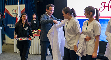 OMÜ’de Ebelik öğrencileri mesleğe ilk adımını attı