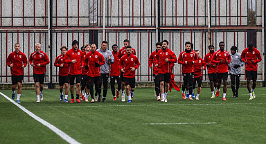 Samsunspor, KF Shkëndija Maçı Hazırlıklarına Başladı