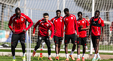 Samsunspor, Shkëndija Maçı Hazırlıklarını Tamamladı