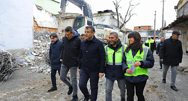Başkan Doğan'dan Gülsan'da İnceleme