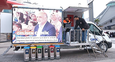Canik Belediyesi'nden Aile Ekonomisine Dev Katkı: Atıklar Kazanca Dönüşüyor 