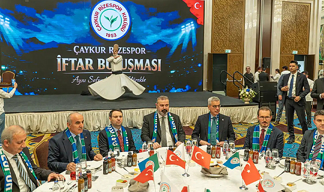Çaykur Rizespor, Ankara’da tek yürek oldu; İftarda dev buluşma