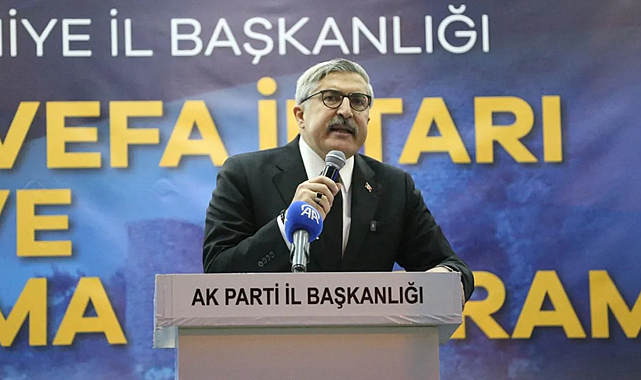 Hüseyin Yayman, Osmaniye'de konuştu: ABD ve İsrail'in saldırılarını onaylamıyoruz