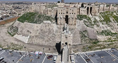 İHH, Halep Kalesi’nde düzenleme çalışması yaptı