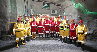 Işıkhan, Çayeli’nde maden işçileriyle sahurda bir araya geldi