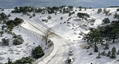 Mart sonunda sürpriz kar