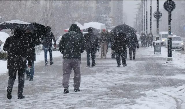 Meteoroloji’den 6 il için sarı kodlu kar uyarısı