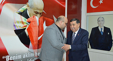 MHP Havza İlçe Başkanlığında bayramlaşma