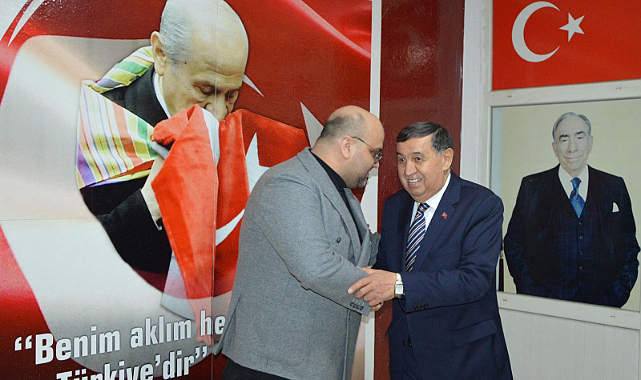 MHP Havza İlçe Başkanlığında bayramlaşma