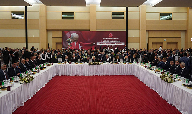 MHP Samsun Teşkilatı Ankara’da: Bahçeli ile İftar Sofrasında Buluştu