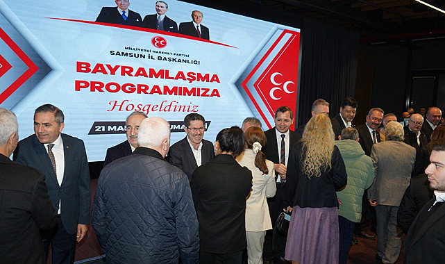 MHP Samsun Teşkilatı Bayramlaşma Programında Buluştu