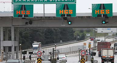 Otoyollarda HGS kullanımı 585 milyonu aştı