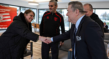 Samsunspor'da Bayramlaşma