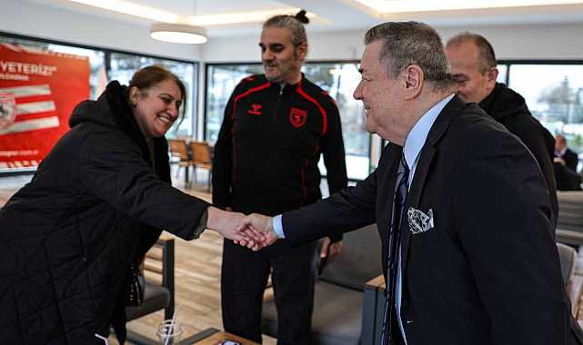 Samsunspor'da Bayramlaşma