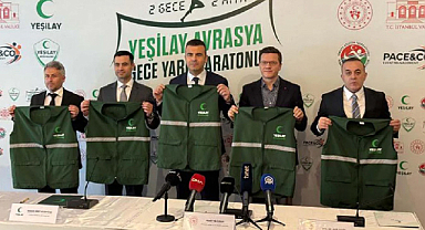 Yeşilay, gece startlı ilk kıtalararası maratona imza atıyor