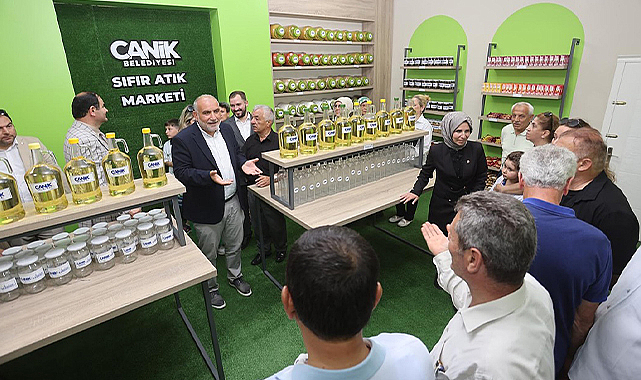 Canik'te 5 Ton Atık Geri Dönüşüme Kazandırıldı 