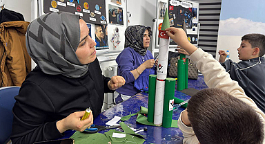 Canik'te Bayram Coşkusu Paylaşıldı: Aileler Atölyelerde Buluştu 