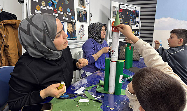 Canik'te Bayram Coşkusu Paylaşıldı: Aileler Atölyelerde Buluştu 