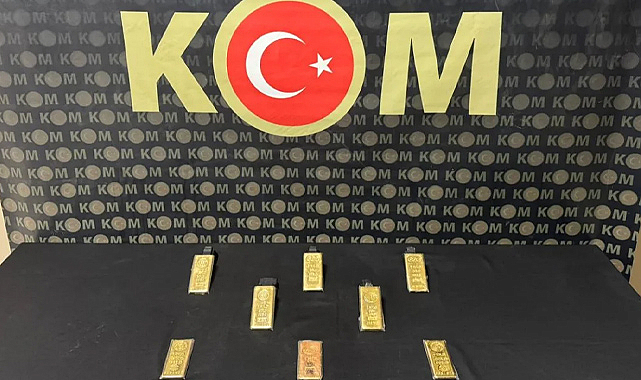 Hatay'da 8 Kilo Kaçak Altın Operasyonu