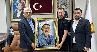 Samsunlu Özden’den Milletvekili Aksu’ya ziyaret 