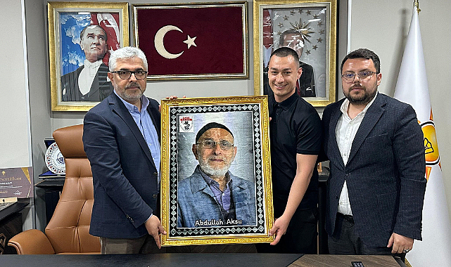 Samsunlu Özden’den Milletvekili Aksu’ya ziyaret 