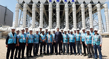 10 yıl aradan sonra yeni doğal gaz çevrim santrali devreye alındı