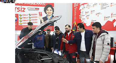 Büyükşehir İle Gençler Mesleğe Hazırlanıyor