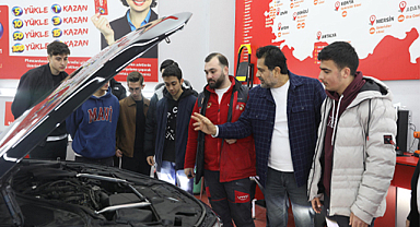 Büyükşehir İle Gençler Mesleğe Hazırlanıyor