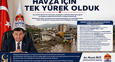 Havza İçin Tek Yürek Olduk 