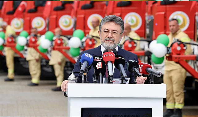 Orman yangınlarıyla mücadelede 5 bin 600 araçlık filo