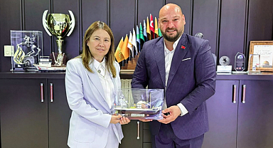 Atakum Belediye Başkanı Serhat Türkel’den OMÜ Rektörü Prof. Dr. Fatma Aydın’a Ziyaret