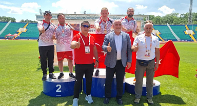Canikli Sporcu Ali Topaloğlu Üst Üste Dünya Şampiyon