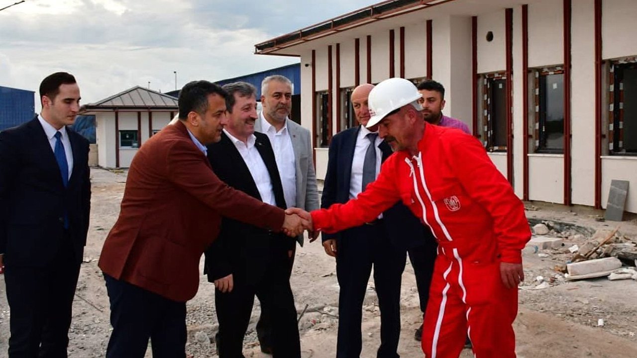 Halit Doğan Terme'deki Yatırımları İnceledi