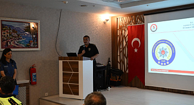 İl Emniyet Müdürü Ahmet Arıbaş, Havza'da Toplu Taşıma Temsilcileriyle Bir Araya Geldi