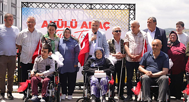 İlkadım’da Engelli Araçları İhtiyaç Sahiplerine Ulaştırıldı