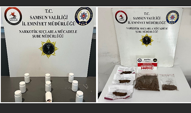 Samsun Polisi Uyuşturucuya Geçit Vermiyor