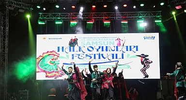 36. Uluslararası Samsun Halk Oyunları Festivali Başlıyor