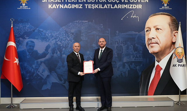 AK Parti Terme İlçe Başkanlığı’nda Bayrak Değişimi: Yeni Başkan Mümin Osman Ertan Oldu