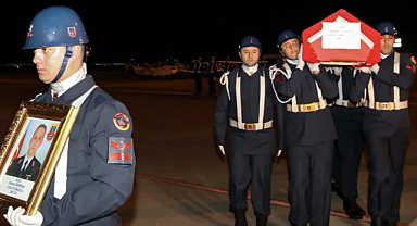 Aziz şehidimizi Hakk’a uğurladık