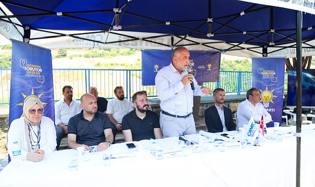 Başkan Sandıkçı Toptepede: Vatandaşların Taleplerini Dinledi