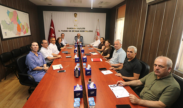 Bitkisel Üretim Genel Müdür Yardımcımız İhsan Emiralioğlu'ndan Samsun'da Yoğun Ziyaret Programı