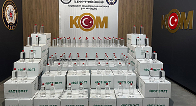 İlkadım'da 900 Litre Kaçak Etil Alkol Ele Geçirildi