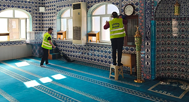 İlkadım’ın İbadethanelerinde Hijyen İçin Yoğun Mesai