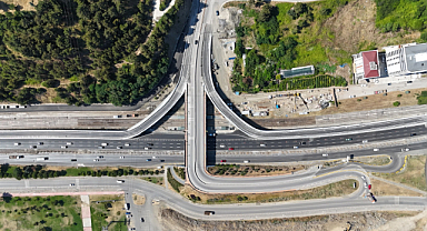 Kenan Şara Köprülü Kavşağı Projesi’nde İki Önemli Bağlantı Yolu Trafiğe Açıldı