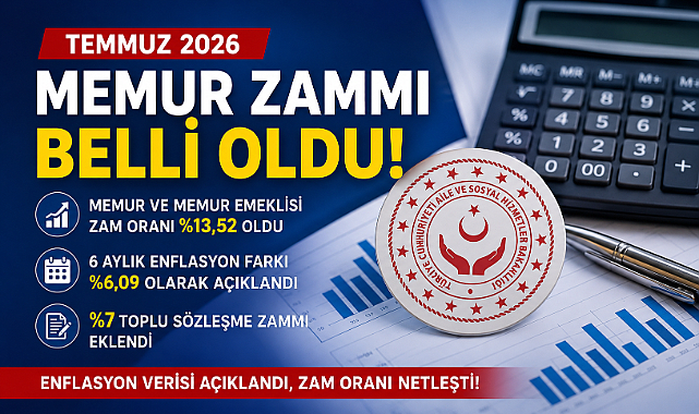 Temmuz 2026 Memur Maaşları Açıklandı: İşte Zam Oranı ve Güncel Maaşlar