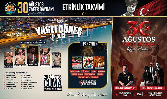 Atakum’da 30 Ağustos Coşkusu Başka