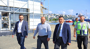 Başkan Doğan İlkadım Balık Restoranı’ndaki Çalışmaları Yerinde İnceledi