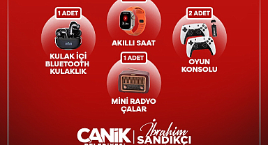 Canik Belediyesi'nden Hediye Yağmuru
