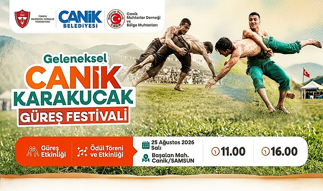 Canik Karakucak Güreş Festivali Başlıyor