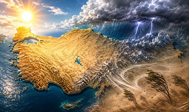 Meteoroloji Uyardı: Güneydoğu’da Kuvvetli Rüzgar, Bazı Bölgelerde Sağanak Bekleniyor